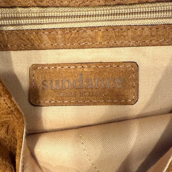Sundance Suede Fringe Shoulder Bag - Picture 4 of 6